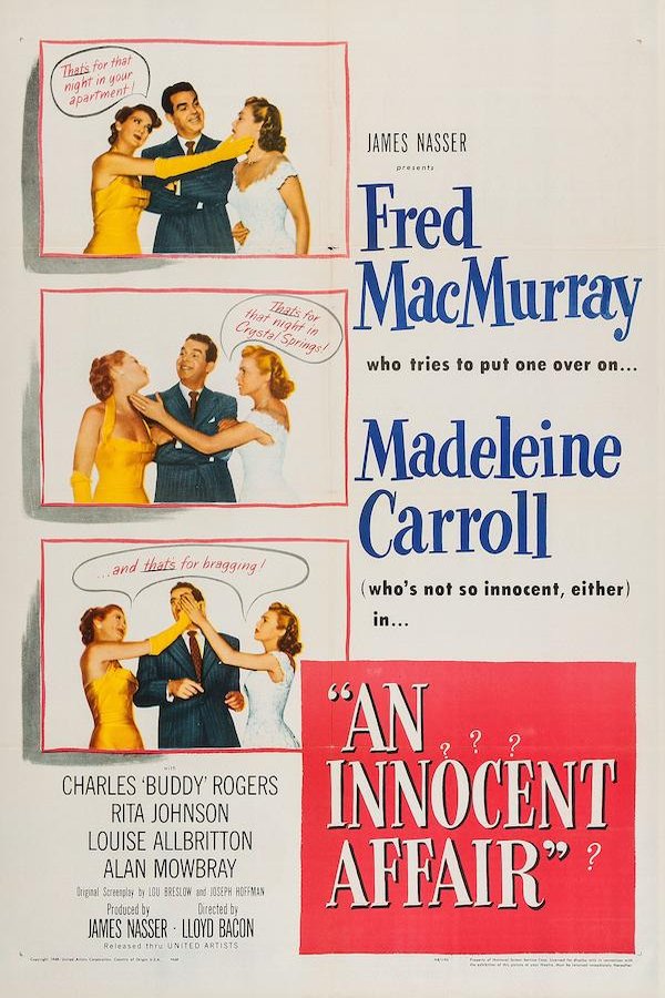 L'affiche du film An Innocent Affair