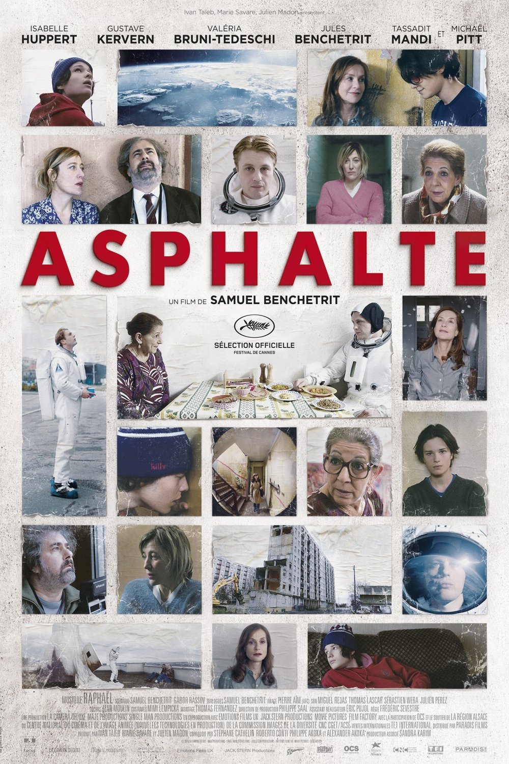 L'affiche du film Asphalte