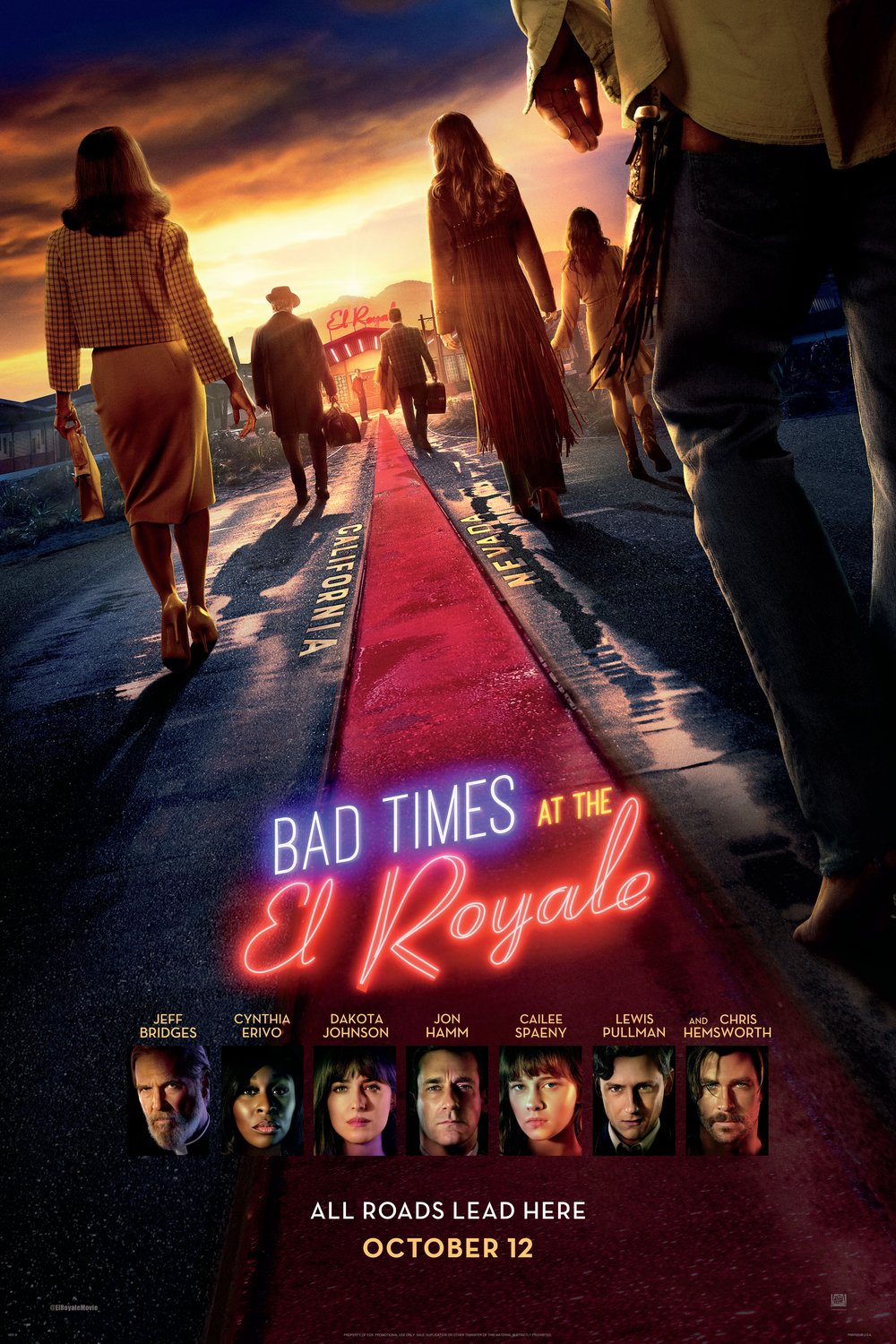 L'affiche du film Bad Times at the El Royale