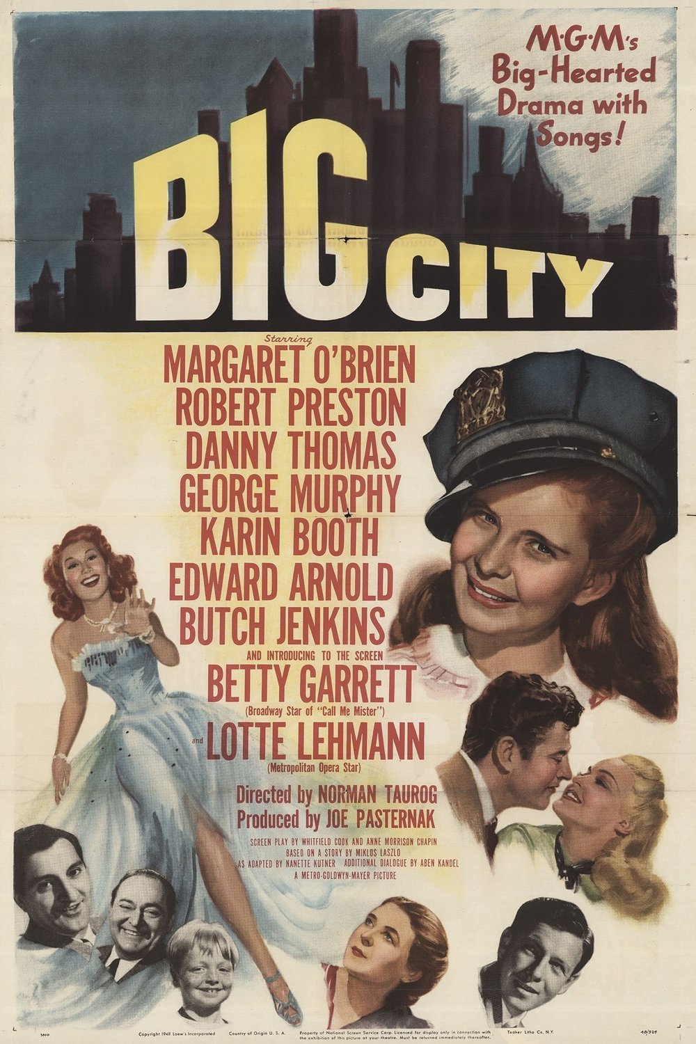 L'affiche du film Big City