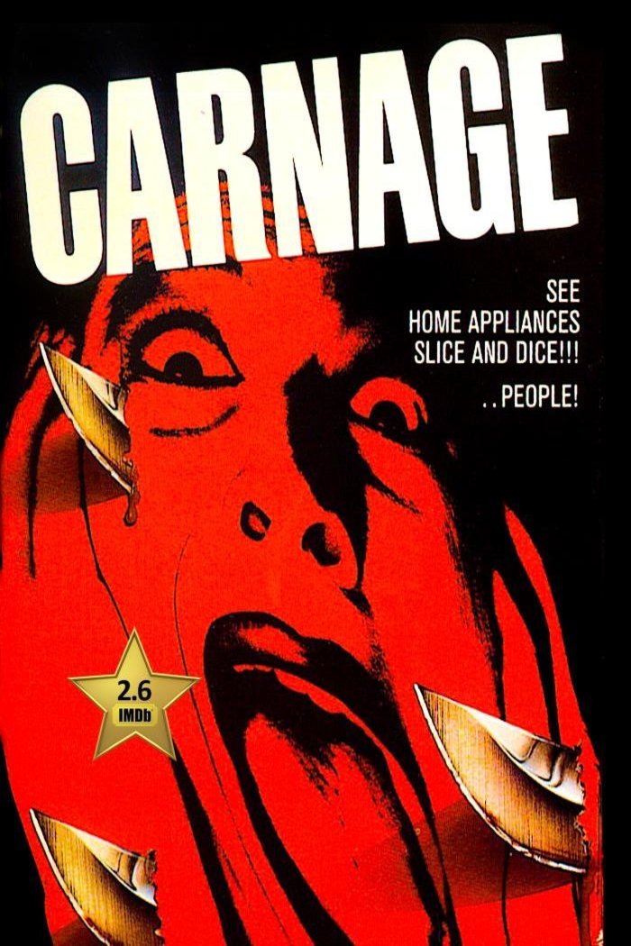 L'affiche du film Carnage [1984]