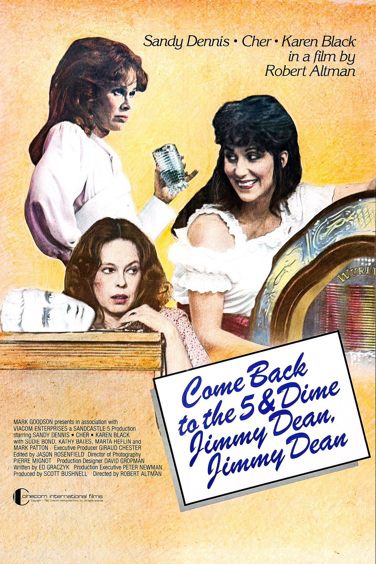 Poster of the movie Come Back to the 5 & Dime Jimmy Dean, Jimmy Dean [1982]