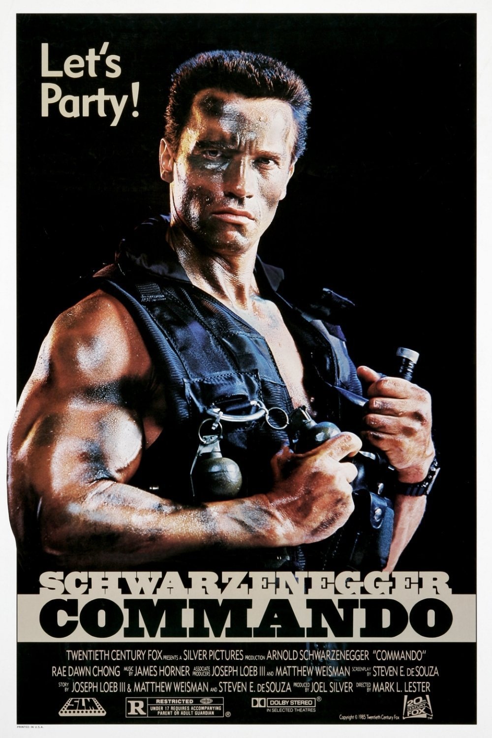 L'affiche du film Commando