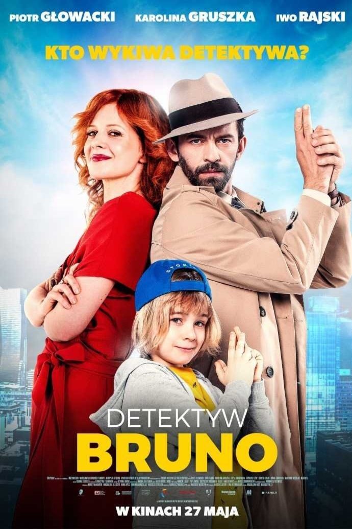 L'affiche originale du film Detective Bruno en polonais