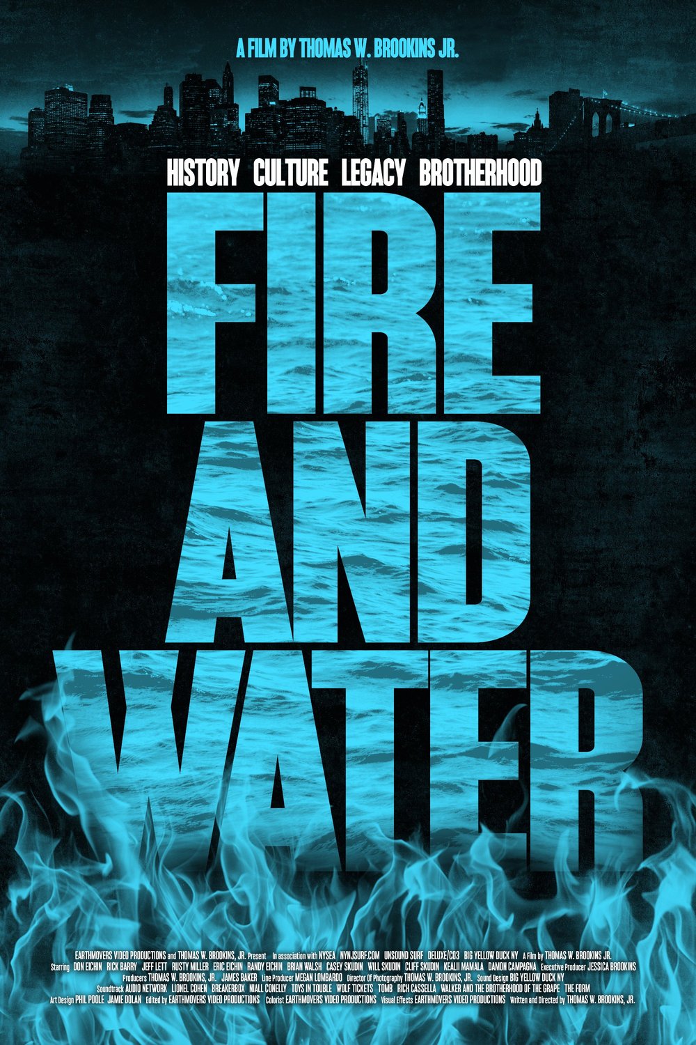 L'affiche du film Fire and Water