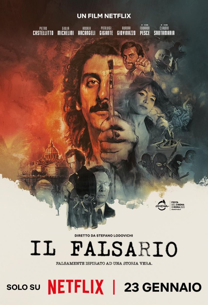 L'affiche du film Il falsario [2026]