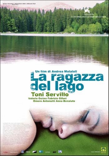 Italian poster of the movie La Ragazza del lago