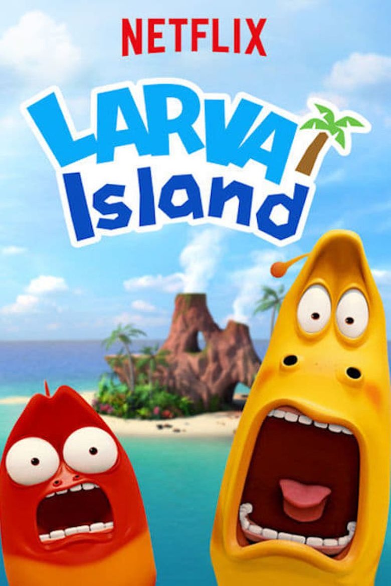 No dialogue poster of the movie Larva Island