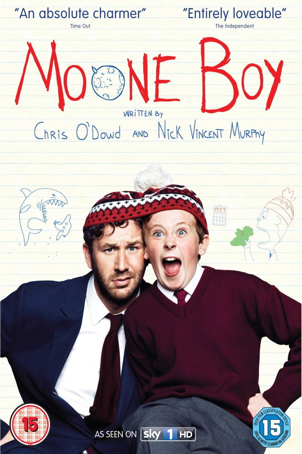 L'affiche du film Moone Boy