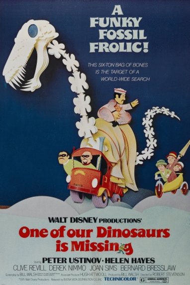 L'affiche du film One of Our Dinosaurs Is Missing