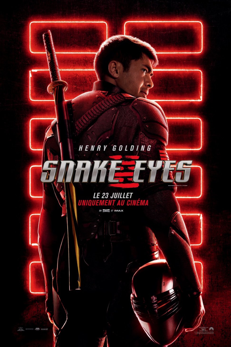 L'affiche du film Snake Eyes: G.I. Joe Origins