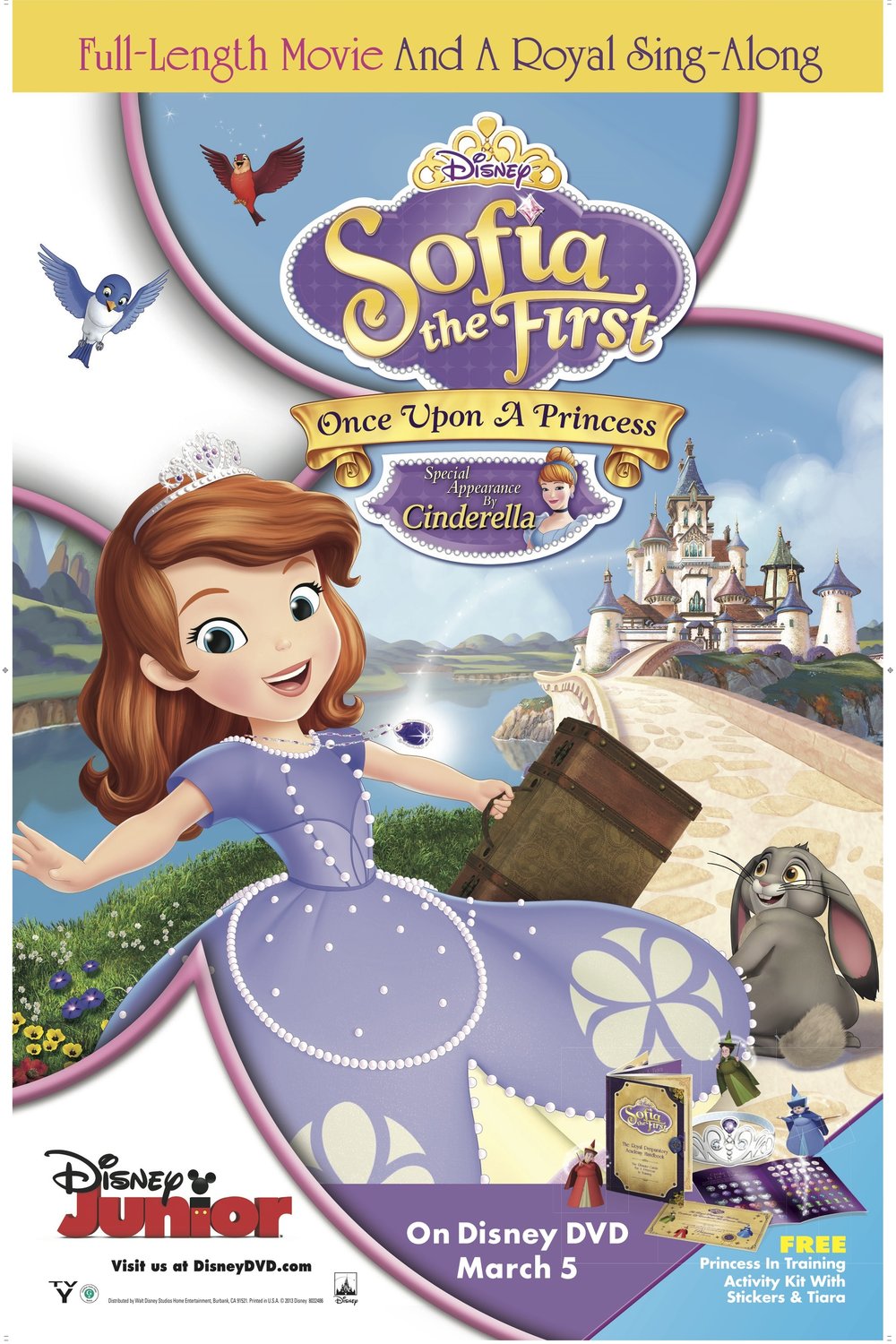 L'affiche du film Sofia the First: Once Upon a Princess