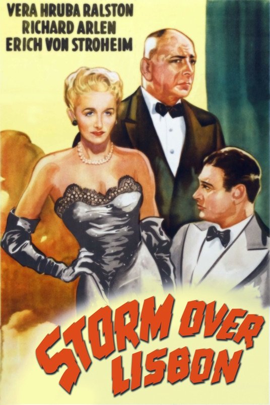 L'affiche du film Storm Over Lisbon