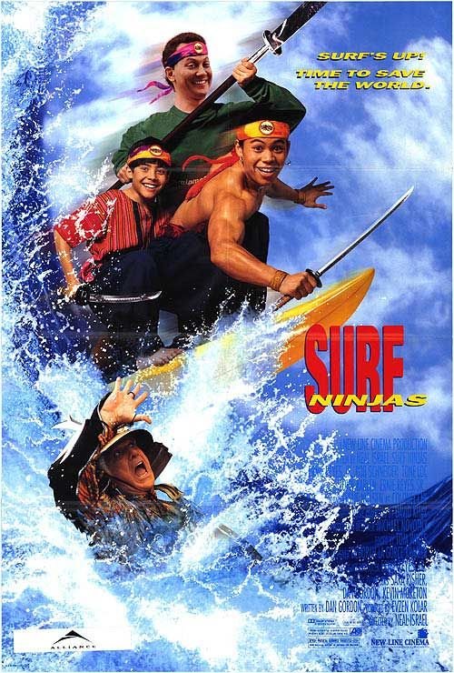 L'affiche du film Surf Ninjas