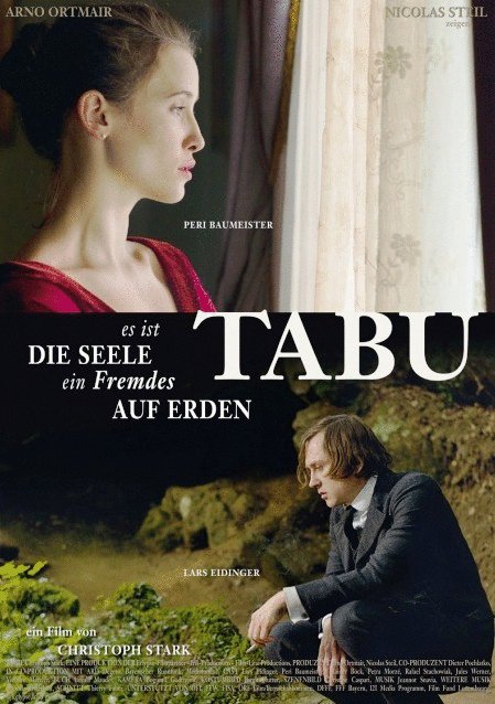 German poster of the movie Taboo: The soul is a stranger on earth