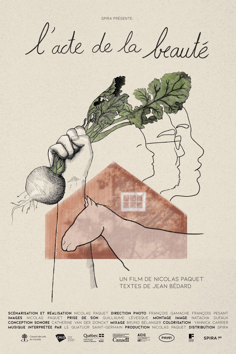 L'affiche du film The Act of Beauty [2021]