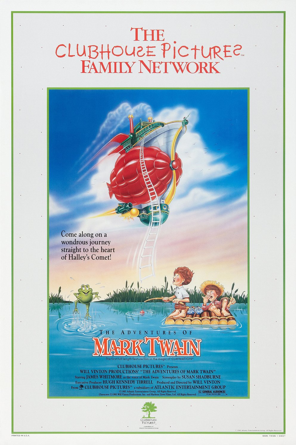 Poster of the movie The Adventures of Mark Twain