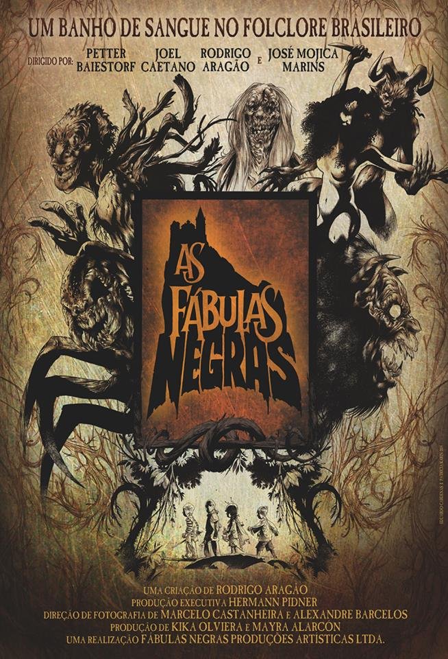 L'affiche du film The Black Fables