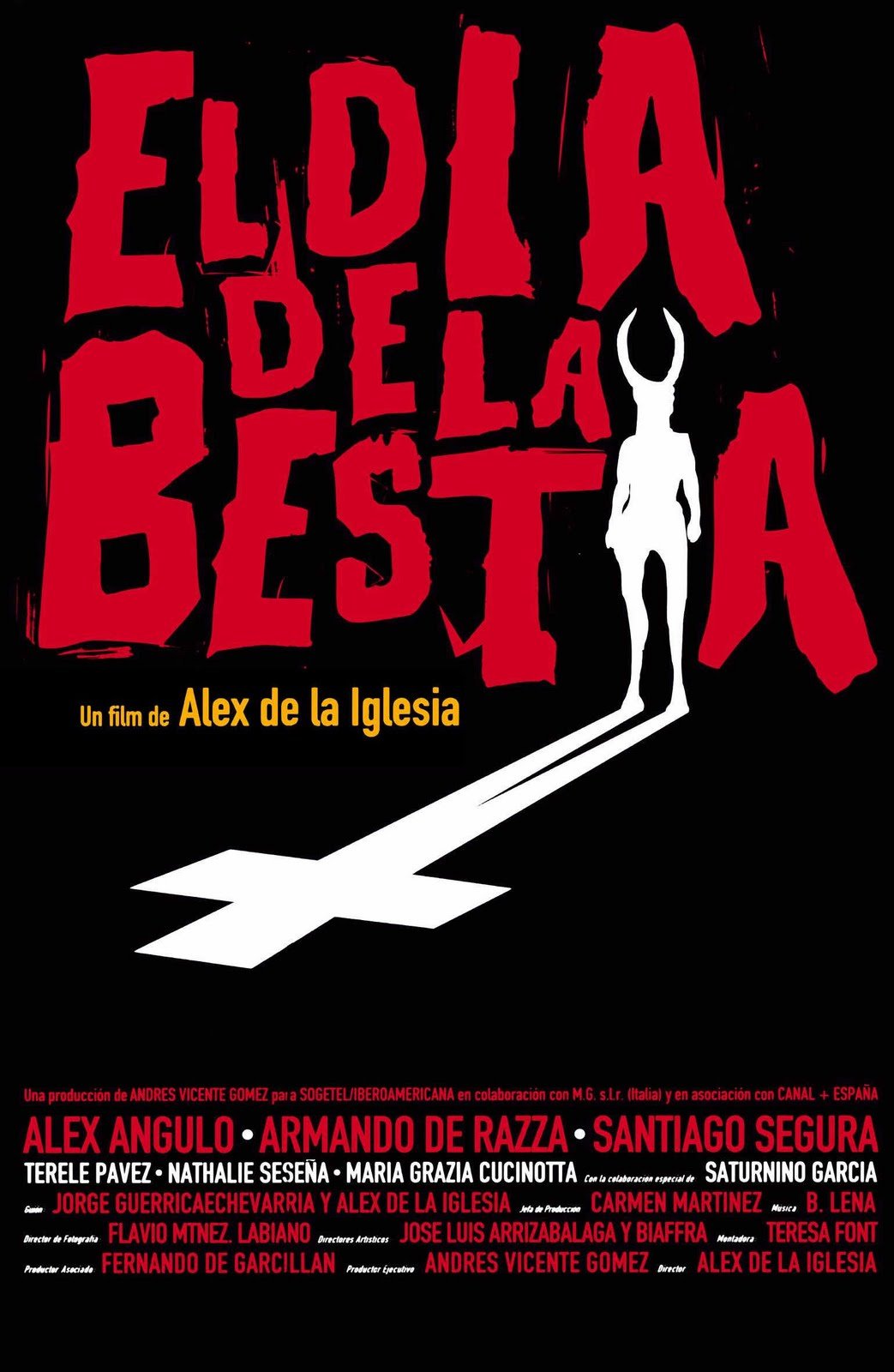 L'affiche du film El día de la bestia