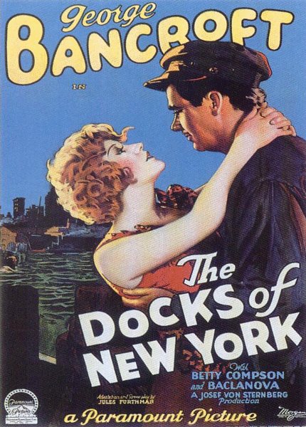 L'affiche du film The Docks of New York