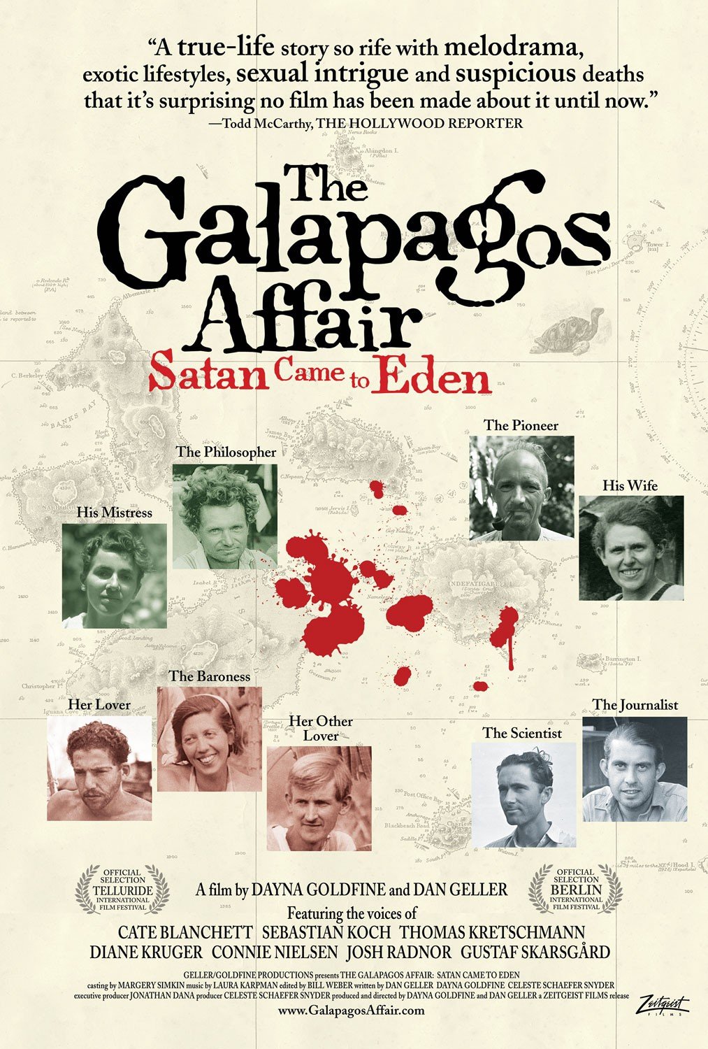 Poster of the movie The Galapagos Affair: Satan Came to Eden