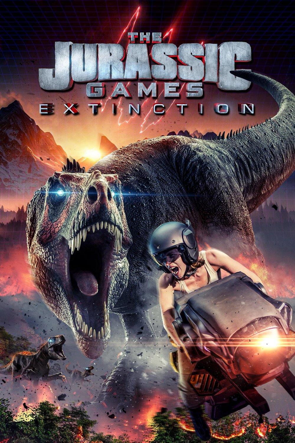 L'affiche du film The Jurassic Games: Extinction [2025]