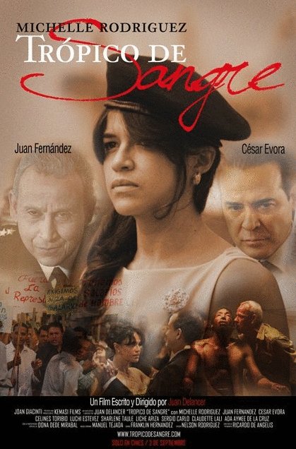 L'affiche originale du film Trópico de Sangre en espagnol
