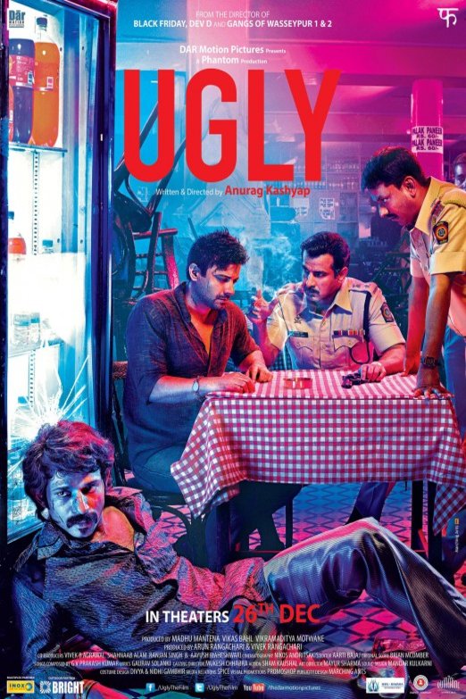 L'affiche originale du film Ugly en Hindi