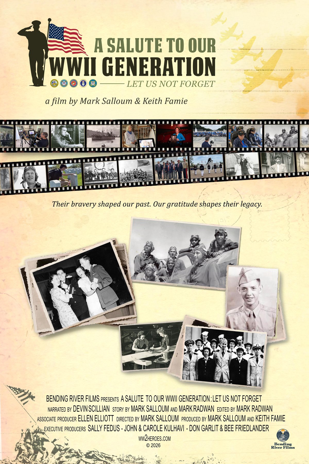 Poster of the movie A Salute to Our WWII Generation - Let Us Not Forget [2026]