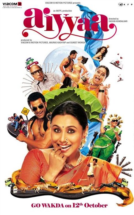 L'affiche originale du film Aiyyaa en Hindi