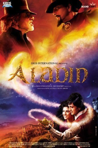 L'affiche originale du film Aladin en Hindi
