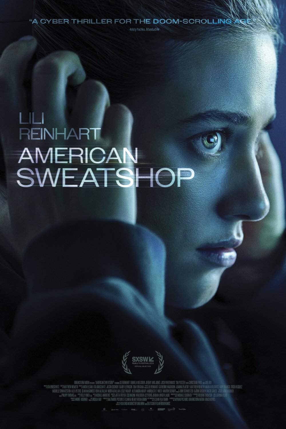 L'affiche du film American Sweatshop [2025]