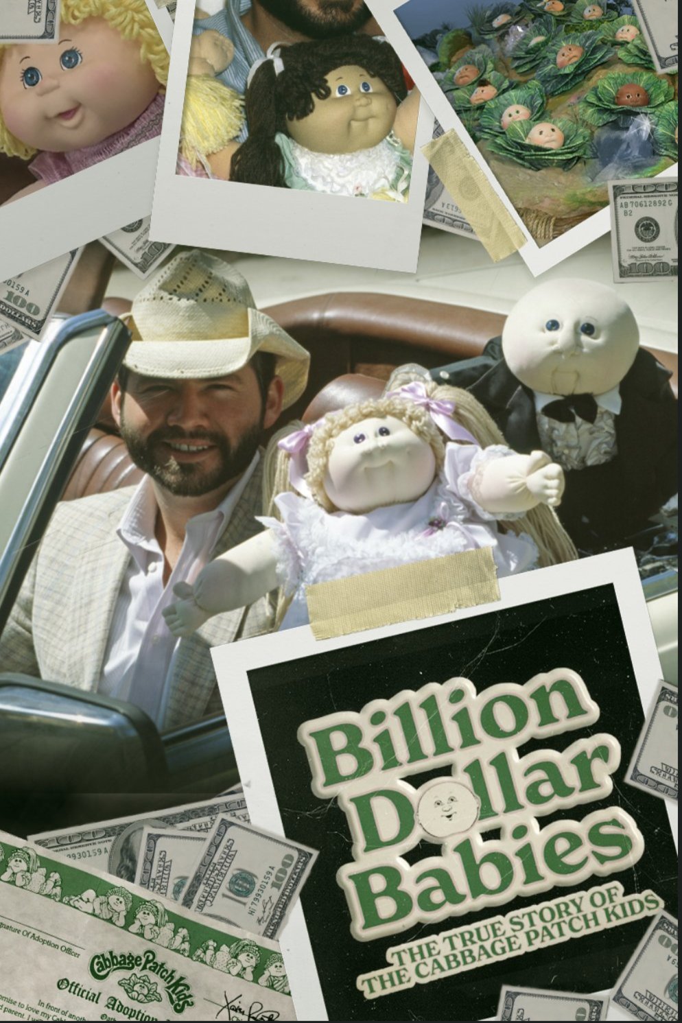 L'affiche du film Billion Dollar Babies: The True Story of the Cabbage Patch Kids
