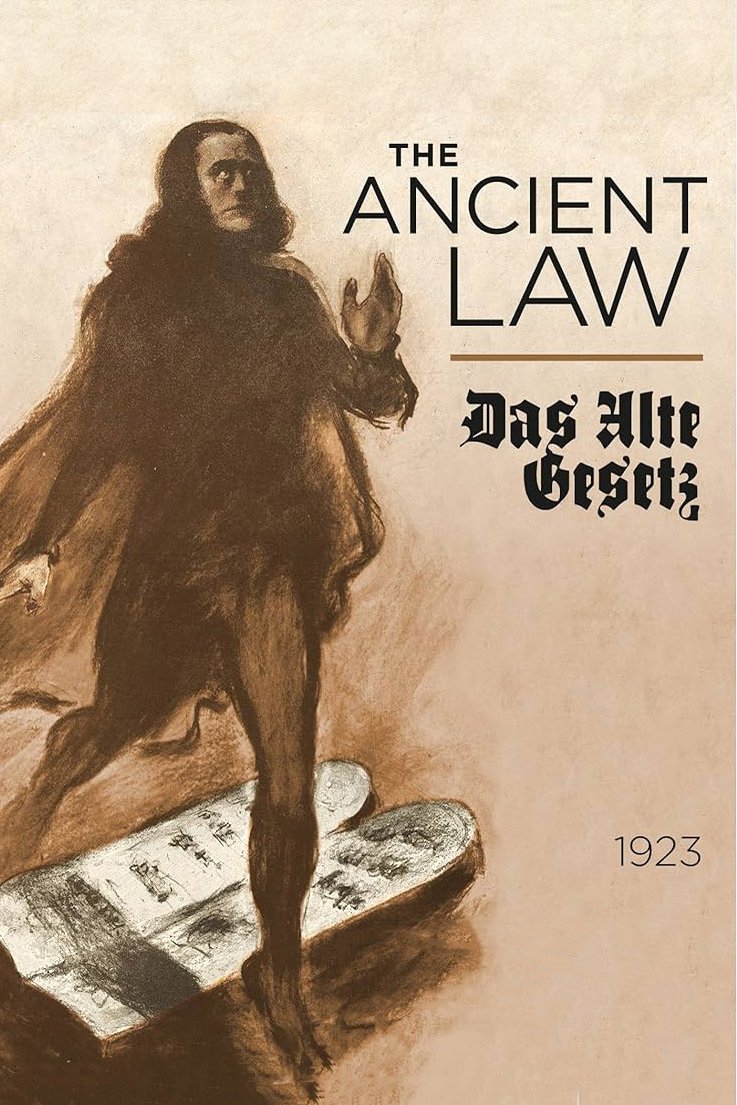 German poster of the movie Das alte Gesetz