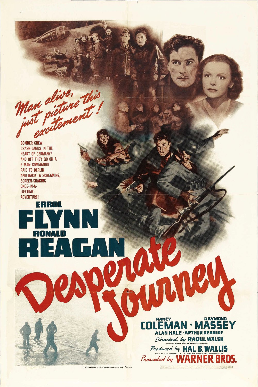 L'affiche du film Desperate Journey