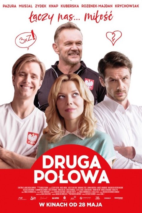 Polish poster of the movie Druga polowa