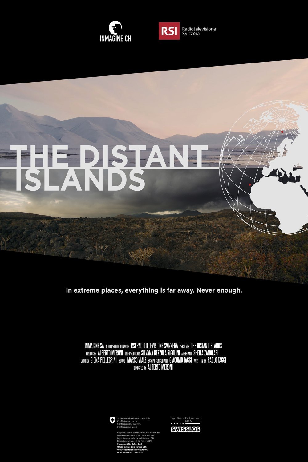 L'affiche originale du film The Distant Islands en italien