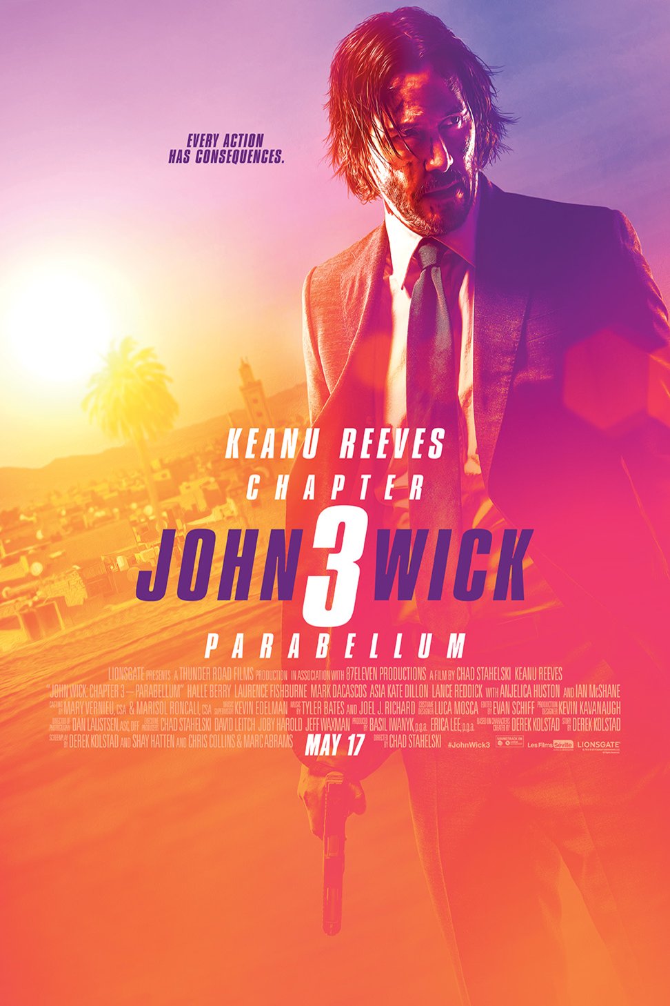 L'affiche du film John Wick: Chapter 3 - Parabellum