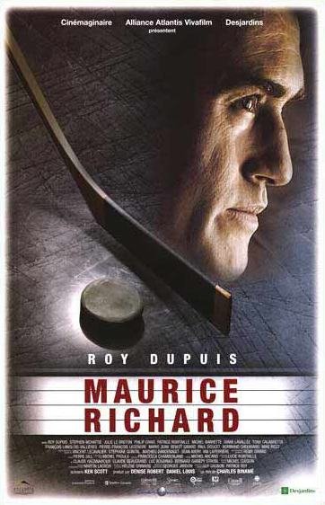 L'affiche du film Maurice Richard