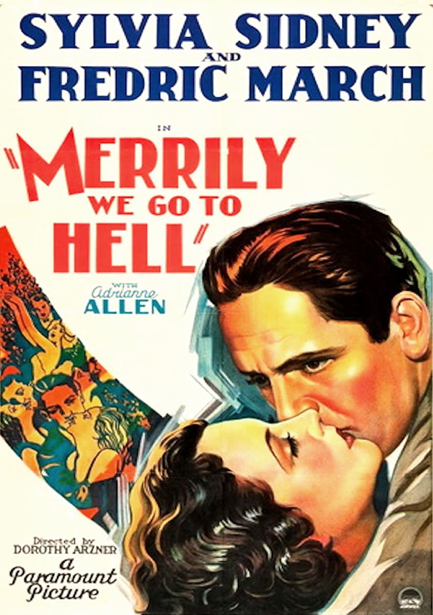 L'affiche du film Merrily We Go to Hell