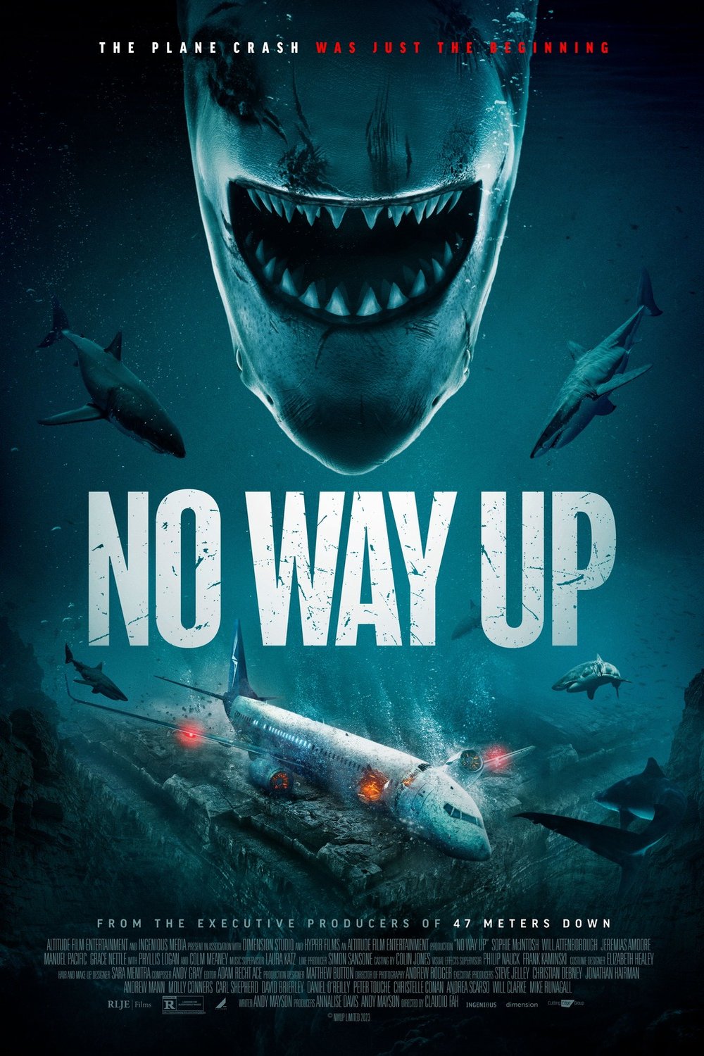 L'affiche du film No Way Up [2024]