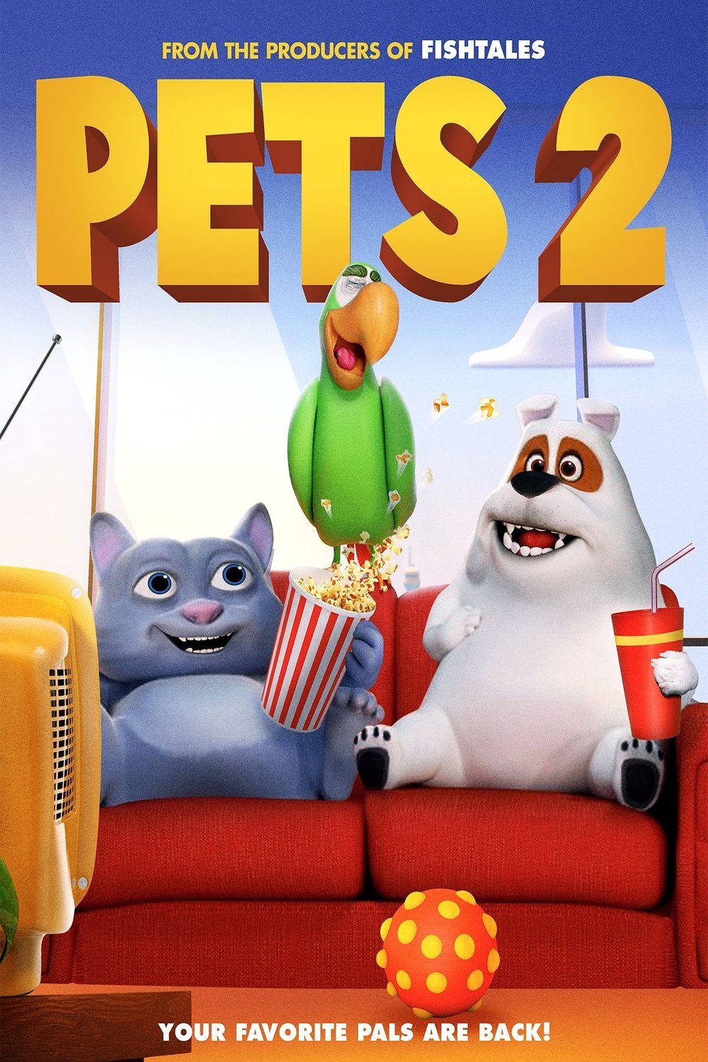 L'affiche du film Pets 2