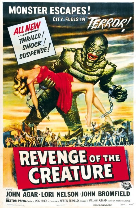 L'affiche du film Revenge of the Creature