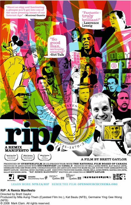 RiP: A Remix Manifesto [2008] par Brett Gaylor