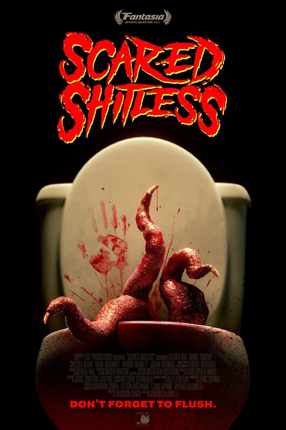 L'affiche du film Scared Shitless