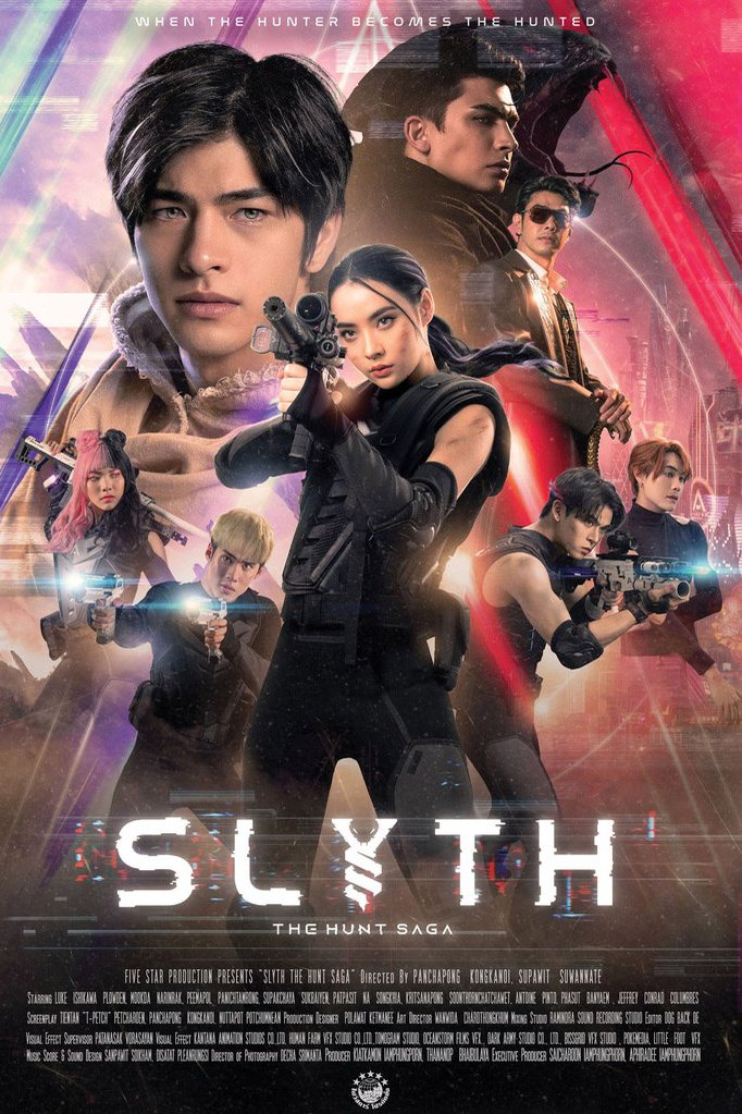 L'affiche originale du film Slyth: The Hunt Saga en Thaïlandais