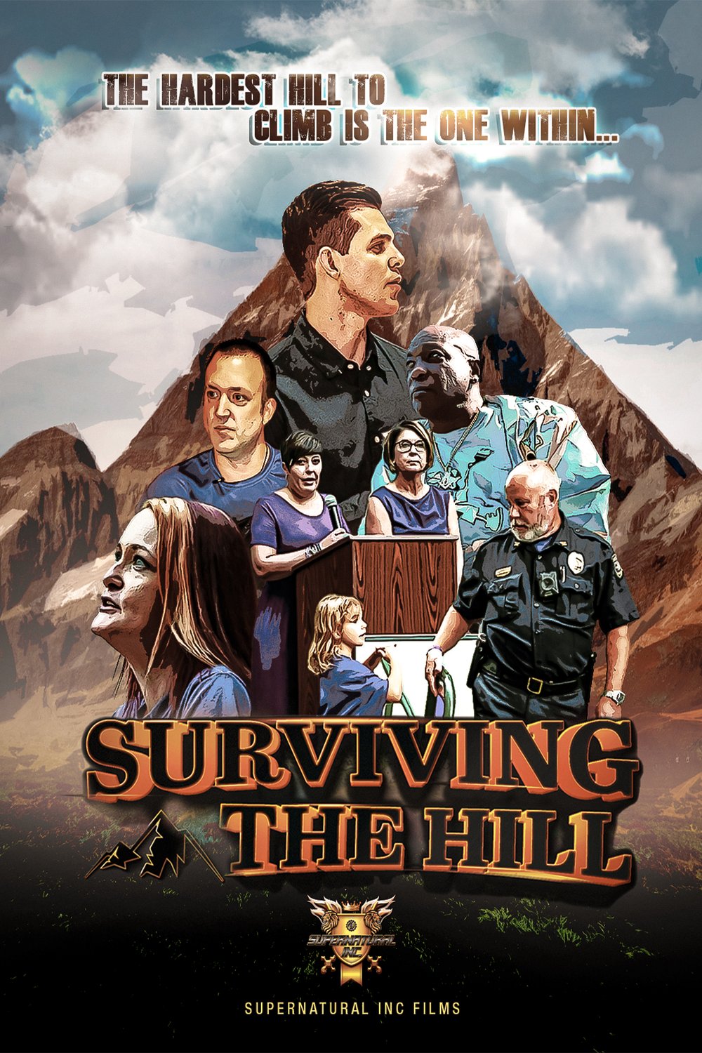 Poster of the movie Surviving the Hill [2024]