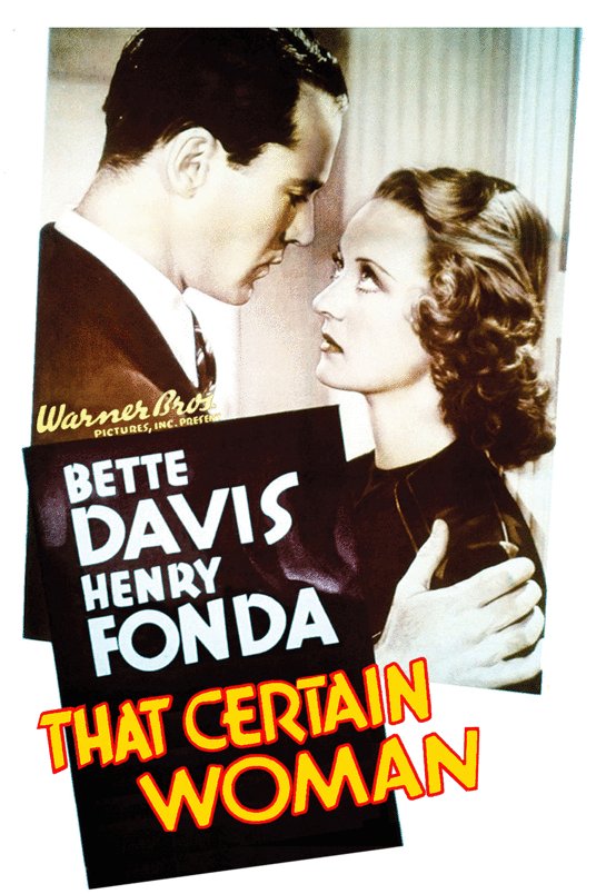 Poster of the movie That Certain Woman