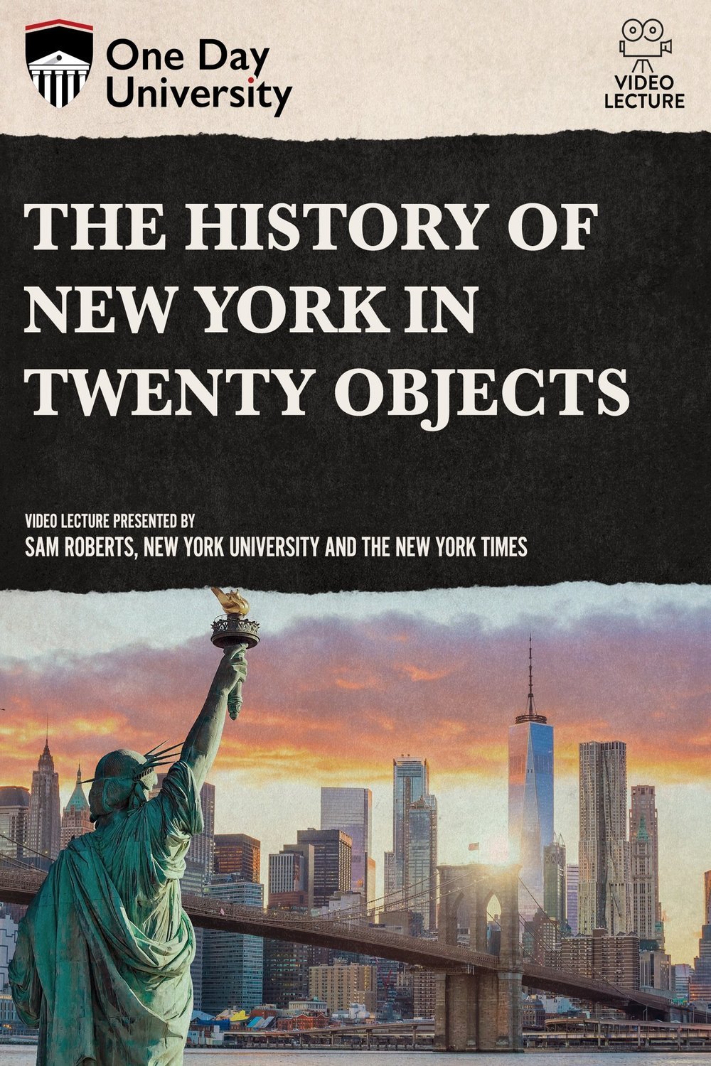 L'affiche du film The History of New York in Twenty Objects