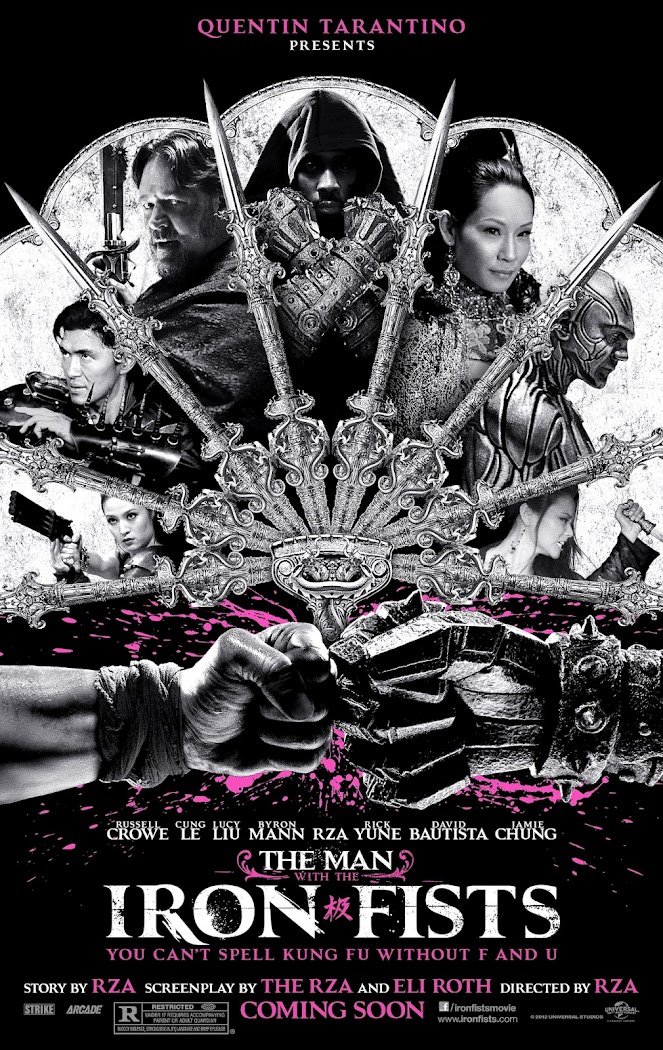 L'affiche du film The Man with the Iron Fists
